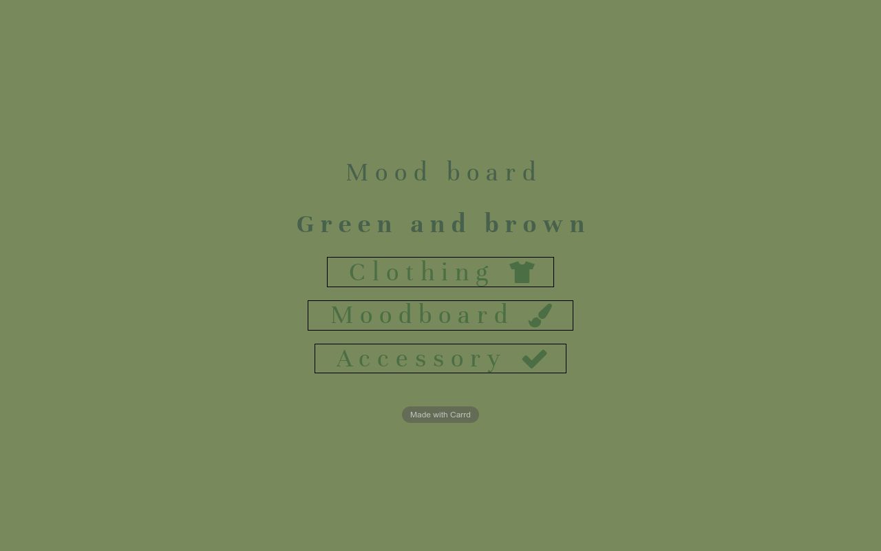 Carrd profile picture for @clothing